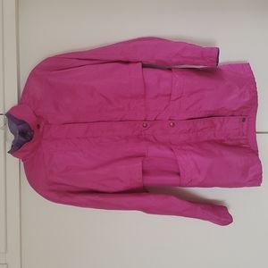 90’s Vintage Jacket | Pink and Purple | Large | Front Pockets|  lightweight